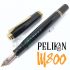 德國 Pelikan 百利金 M800 帝王系列 鋼筆 （黑桿金夾）